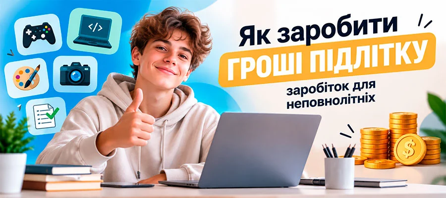Як заробити гроші підлітку